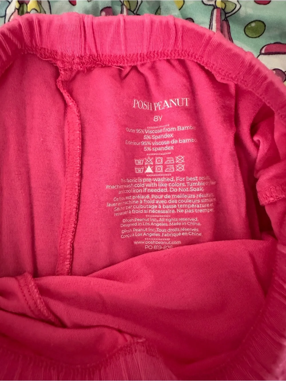 Posh Peanut Girls Bamboo Play Shorts Sets Size 8Y